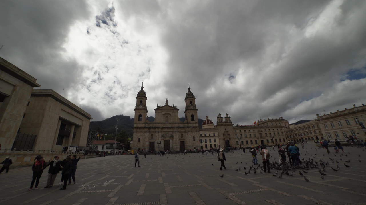 Panorámica del centro de Bogotá.