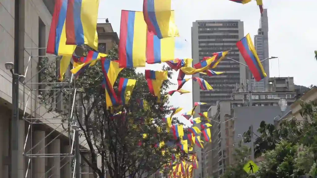 banderas de Colombia